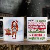 It's Either Serial Killer Documentaries Or Christmas Movies I Either Sleighin' Or Slayin', Black Night Girl White Mug It's Either Serial Killer Documentaries Or Christmas Movies I Either Sleighin' Or Slayin', Black Night Girl White Mug