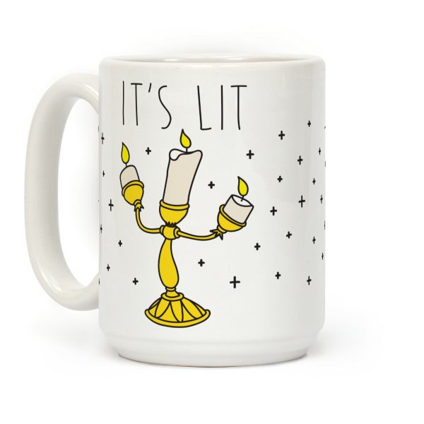 It's Lit Lumire Parody Coffee Mug It's Lit Lumire Parody Coffee Mug