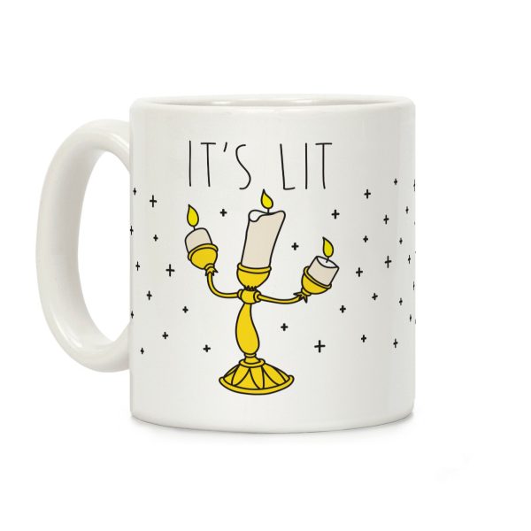 It's Lit Lumire Parody Coffee Mug It's Lit Lumire Parody Coffee Mug