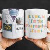 It's Me, Hi. I'm The Pharmacist. It's Me, Pharmacist Lab Coat and Medical Tools - Personalized Custom Coffee Mug - GRAD310_MG It's Me, Hi. I'm The Pharmacist. It's Me, Pharmacist Lab Coat and Medical Tools - Personalized Custom Coffee Mug - GRAD310_MG