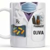 It's Me, Hi. I'm The Pharmacist. It's Me, Pharmacist Lab Coat and Medical Tools - Personalized Custom Coffee Mug - GRAD310_MG It's Me, Hi. I'm The Pharmacist. It's Me, Pharmacist Lab Coat and Medical Tools - Personalized Custom Coffee Mug - GRAD310_MG