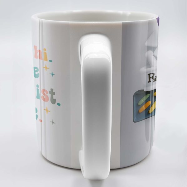 It's Me, Hi. I'm The Pharmacist. It's Me, Pharmacist Lab Coat and Medical Tools - Personalized Custom Coffee Mug - GRAD310_MG It's Me, Hi. I'm The Pharmacist. It's Me, Pharmacist Lab Coat and Medical Tools - Personalized Custom Coffee Mug - GRAD310_MG