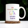 It's Miss Ms. Mrs. Dr. Actually Personalized Coffee Mug - Personalized Custom Coffee Mug - COL057_MG It's Miss Ms. Mrs. Dr. Actually Personalized Coffee Mug - Personalized Custom Coffee Mug - COL057_MG