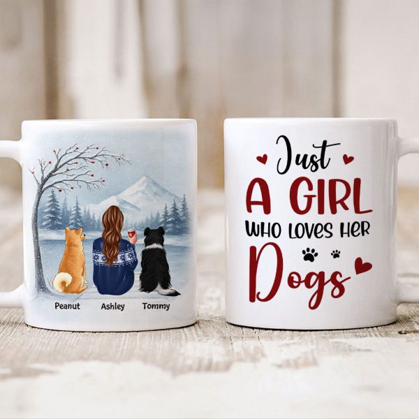 It's Never Just a Dog - Personalized Mug - Heartfelt Christmas Gift for Dog Moms It's Never Just a Dog - Personalized Mug - Heartfelt Christmas Gift for Dog Moms