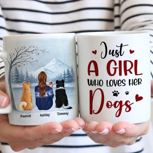 It's Never Just a Dog - Personalized Mug - Heartfelt Christmas Gift for Dog Moms It's Never Just a Dog - Personalized Mug - Heartfelt Christmas Gift for Dog Moms