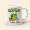 It'S Not A Dad Bod It'S A Father Figure, Gift For Dad, Personalized Mug, Green Dad And Kid Mug, Christmas Gift 04QHHN281123 It'S Not A Dad Bod It'S A Father Figure, Gift For Dad, Personalized Mug, Green Dad And Kid Mug, Christmas Gift 04QHHN281123