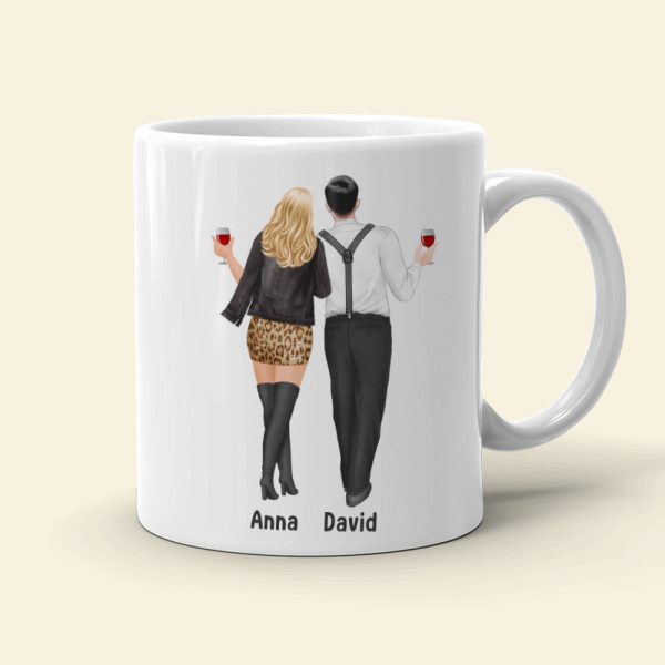 It's Not Easy Being My Wife's/Husband's Arm Candy Personalized Couple Mug, Gift For Couple