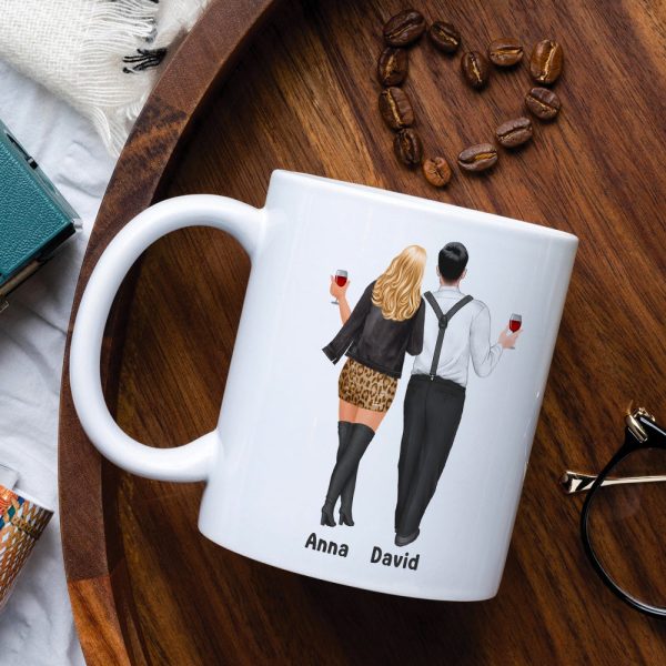 It's Not Easy Being My Wife's/Husband's Arm Candy Personalized Couple Mug, Gift For Couple