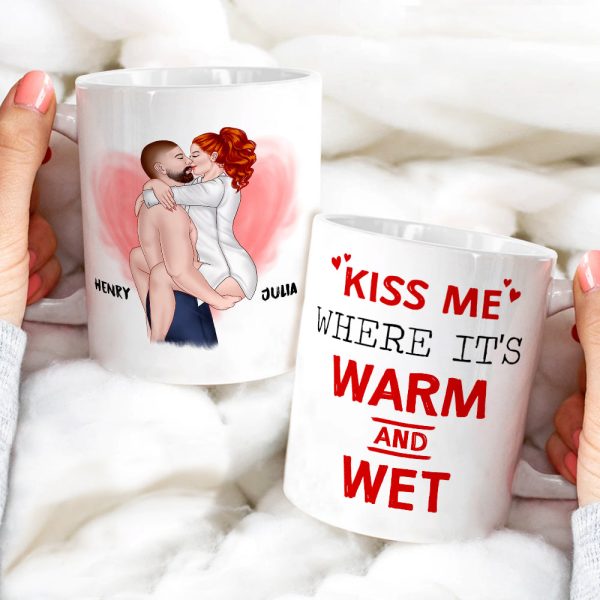 It's Not That I'm Horny Personalized Naughty Couple Mug, Gift For Couple