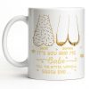 It's You And Me Babe, Older Couple Figures - Personalized Custom Coffee Mug - CPL1232_MG It's You And Me Babe, Older Couple Figures - Personalized Custom Coffee Mug - CPL1232_MG
