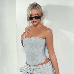 Jersey Corset Top