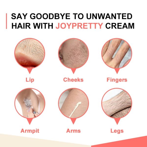 Joypretty Body & Facial Hair Removal Cream Fast, Painless Hair Removal For Smooth Skin Joypretty Body & Facial Hair Removal Cream Fast, Painless Hair Removal For Smooth Skin