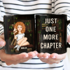 Just A Girl Boy Who Loves Books - Personalized Black Mug Just A Girl Boy Who Loves Books - Personalized Black Mug