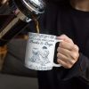 Just A Girl Who Loves Books And Dogs - Personalized White Edge-to-Edge Mug Just A Girl Who Loves Books And Dogs - Personalized White Edge-to-Edge Mug