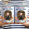 Just A Girl Who Loves Books Flower Garden - Personalized White Edge-to-Edge Mug Just A Girl Who Loves Books Flower Garden - Personalized White Edge-to-Edge Mug