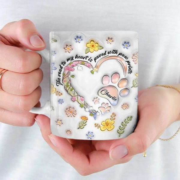 Just A Girl Who Loves Dogs - Dog Personalized Custom 3D Inflated Effect Printed Mug - Mother's Day, Gift For Pet Owners, Pet Lovers Just A Girl Who Loves Dogs - Dog Personalized Custom 3D Inflated Effect Printed Mug - Mother's Day, Gift For Pet Owners, Pet Lovers