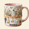 Just A Girl Who Loves Gardening - Personalized Accent Mug - Gifts For Garden Lovers HH01 Just A Girl Who Loves Gardening - Personalized Accent Mug - Gifts For Garden Lovers HH01