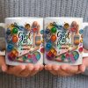 Just A Girl Who Loves Painting With Paints And Brushes - Personalized Custom Coffee Mug - HOB010_MG Just A Girl Who Loves Painting With Paints And Brushes - Personalized Custom Coffee Mug - HOB010_MG