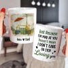 Just Because I'm Mad At You Personalized Mug, Couple Gift