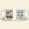 Just Because I'm Mad At You Personalized Mug, Couple Gift