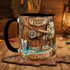 Just Loves Fishing - Personalized Accent Mug - Gift For Fishing Lovers HH01 Just Loves Fishing - Personalized Accent Mug - Gift For Fishing Lovers HH01