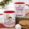 Just Wanted To Remind You That I Love You & Your Butt Is Perfect - Personalized Butt Couple Mug - Gift For Couple Just Wanted To Remind You That I Love You & Your Butt Is Perfect - Personalized Butt Couple Mug - Gift For Couple