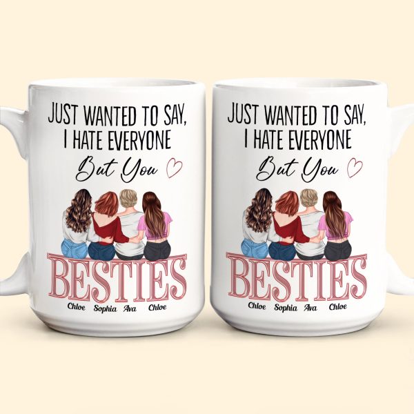 Just Wanted To Say - Personalized Mug Just Wanted To Say - Personalized Mug