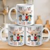Just You, Me, And Wagging Tails - Couple Personalized Custom Mug - Gift For Husband Wife, Anniversary, Pet Owners, Pet Lovers Just You, Me, And Wagging Tails - Couple Personalized Custom Mug - Gift For Husband Wife, Anniversary, Pet Owners, Pet Lovers
