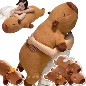 Kawaii Giant Capybara Plush Doll - Cozy Home Decor & Cute Companion