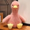 Kawaii Long-Haired Duck Plush Toy - Soft, Adorable Sleep Companion