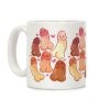 Kawaii Penises Pattern Coffee Mug Kawaii Penises Pattern Coffee Mug