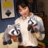Kawaii Raccoon Plush Toy - Soft, Cute Stuffed Animal for All Ages