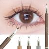 Kaxier Double Tip Waterproof Liquid Eyeliner For Eye Makeup Slim Dual-Ended Cattle Fur Pencil Pen For Lower Lashes