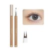 Kaxier Double Tip Waterproof Liquid Eyeliner For Eye Makeup Slim Dual-Ended Cattle Fur Pencil Pen For Lower Lashes
