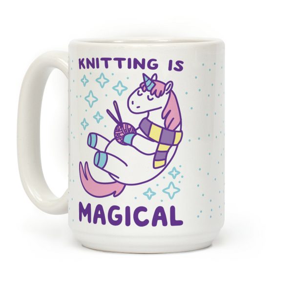 Knitting is Magical Coffee Mug Knitting is Magical Coffee Mug