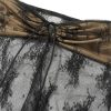 Lace Strapless Tie-Up Top and Mini Skirt Set Lace Strapless Tie-Up Top and Mini Skirt Set