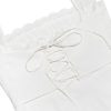 Lace Trim Square Neck Frill Mini Dress Lace Trim Square Neck Frill Mini Dress