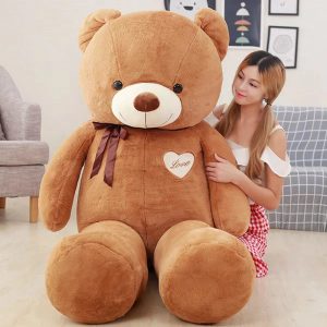 Large Kawaii Teddy Bear Plush Pillow 62cm