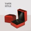 LED Light Ring Box Luxury Jewelry Case for Proposal LED Light Ring Box Luxury Jewelry Case for Proposal