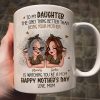 Leopard Pattern To My Daughter From Mom Happy Mother's Day Personalized Mug, Gift For Daughter