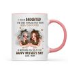 Leopard Pattern To My Daughter From Mom Happy Mother's Day Personalized Mug, Gift For Daughter