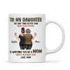 Leopard To My Daughter From Mom Happy Mother's Day Personalized Mug, Gift For Daughter