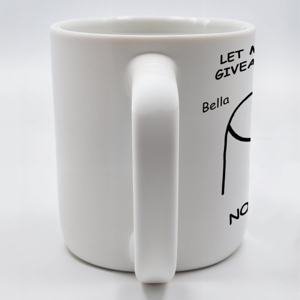 Let Me Check My Giveashitometer Nope Nothing Mug - Personalized Custom Coffee Mug - COL039_MG