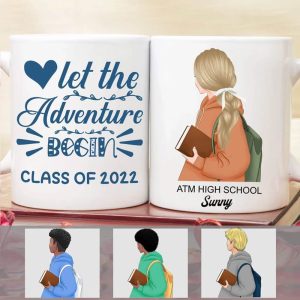 Let The Adventure Begin Senior Coffee Mug