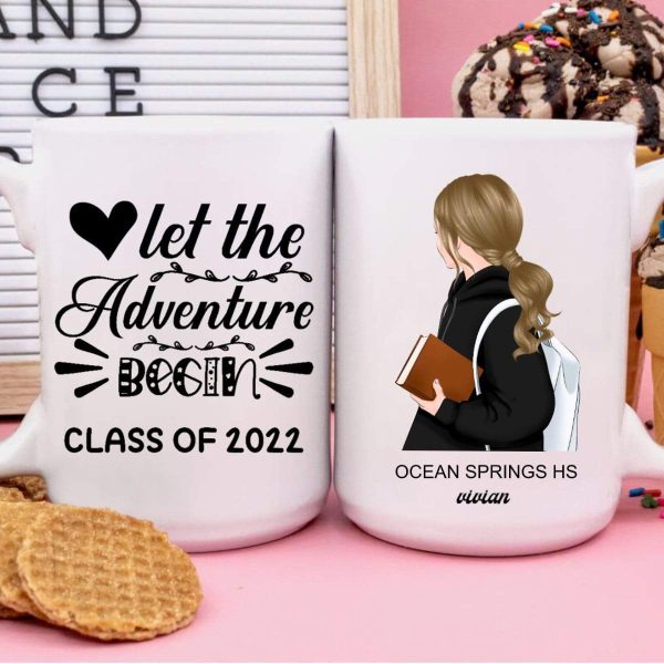Let The Adventure Begin Senior Coffee Mug