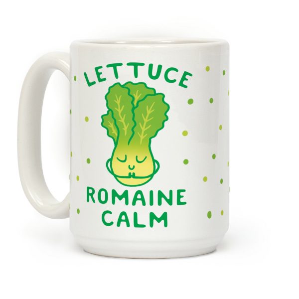 Lettuce Romaine Calm Coffee Mug Lettuce Romaine Calm Coffee Mug