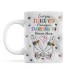 LGBT Couple Hands Pinky Promise Personalized 3D Inflated Effect Printed Mug