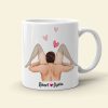 Lick Me Until Ice Cream - Personalized Couple Mug - Gift For Funny Couple