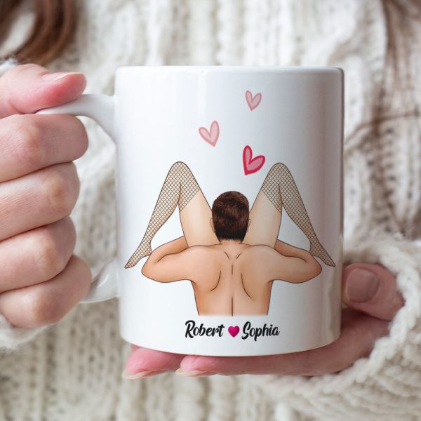 Lick Me Until Ice Cream - Personalized Couple Mug - Gift For Funny Couple