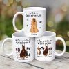 Life Is Better With Cute Sitting Dog Personalized Mug